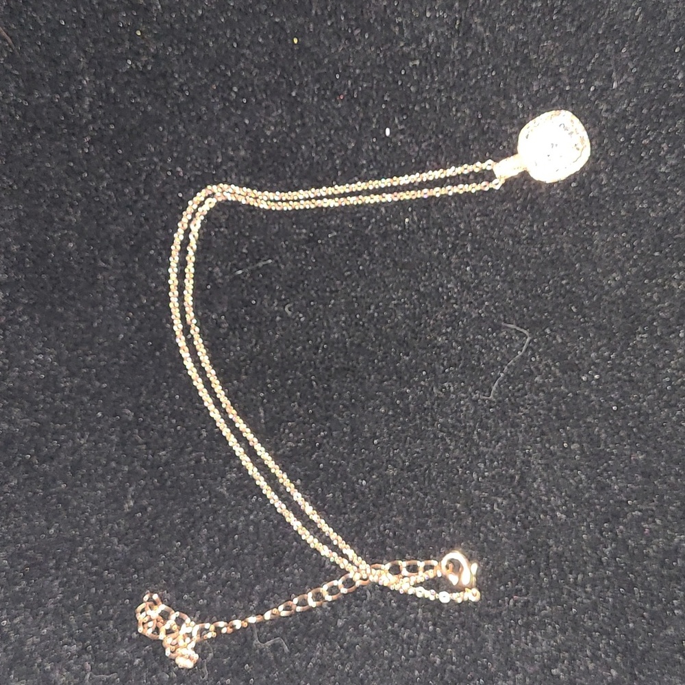 Premier Designs- Rose Gold with beautiful crystal pendant.